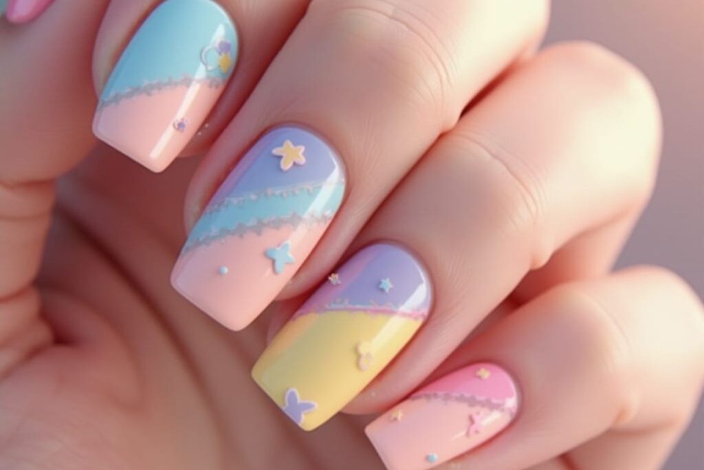Short Nail Ideas that suit beauty lovers' styles, from teen girls, and college and university students, to bridal party women, Valentine’s party girls, and female teachers. Explore trendy designs, like minimalist pastels, bold accents, and chic French tips, perfect for formal events or everyday wear. Achieve a polished look with easy-to-maintain shapes that highlight individuality while offering comfort. It is ideal for busy housewives, service holders, and party-goers who want effortless elegance. Experience creativity with vibrant hues or keep it subtle and timeless. Embrace these versatile manicures to uplift your fashion game and boost confidence for any special occasion.