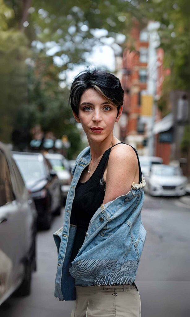 For moms who dare to be different, the pixie cut is a bold choice that exudes confidence. It’s perfect for those who want a low maintenance style that still makes a statement.